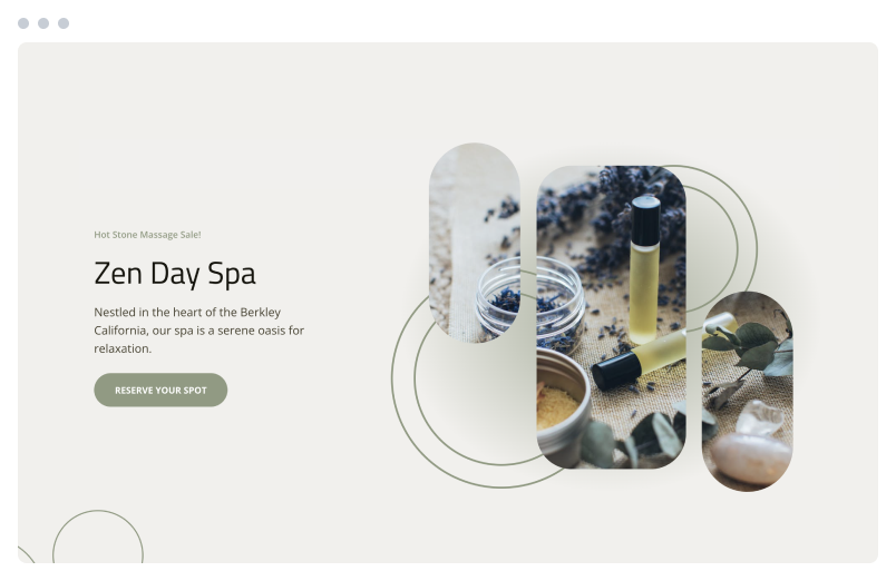 Stand out with a simple spa website