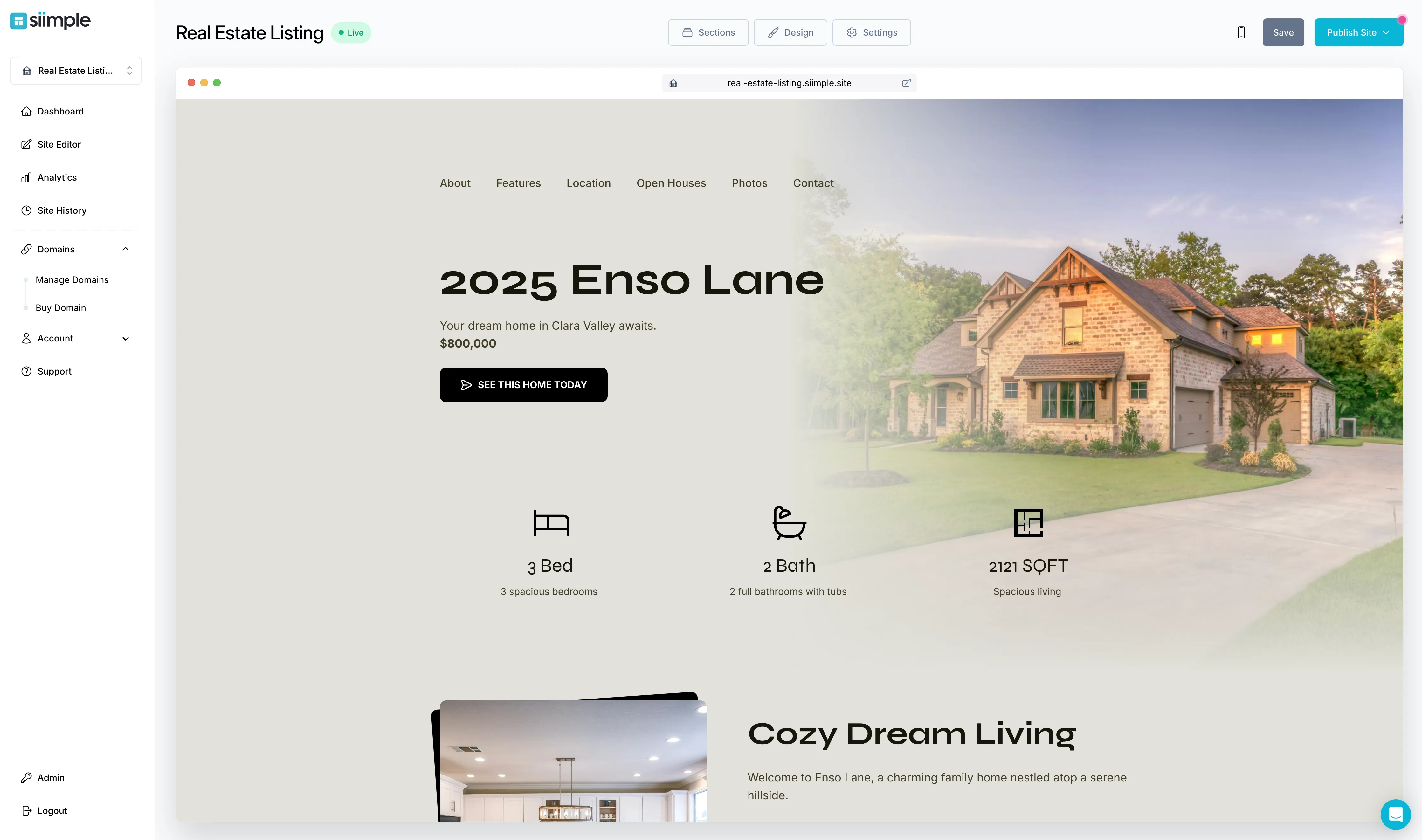 Create a Simple Real Estate Listing Website
